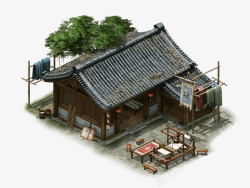 中国风游戏场景建筑素材