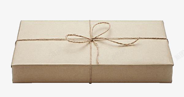 牛皮纸包裹png免抠素材_88icon https://88icon.com 实物 效果图 牛皮纸绳子 装饰