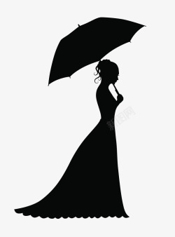 打伞的美女美女高清图片