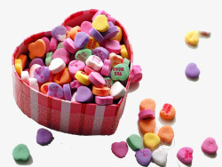 爱心糖果盒免抠素材漂亮的糖果盒高清图片