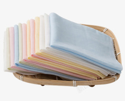 彩色棉麻洁面巾洗脸巾素材