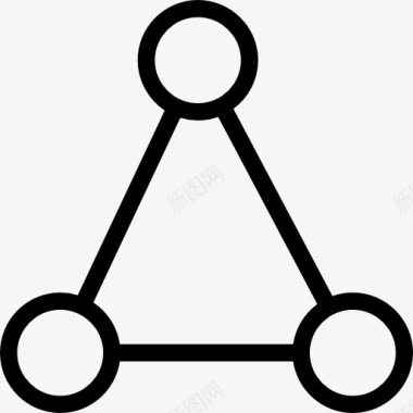 形状和符号三角图标图标
