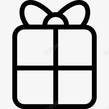结婚礼物礼品盒图标图标