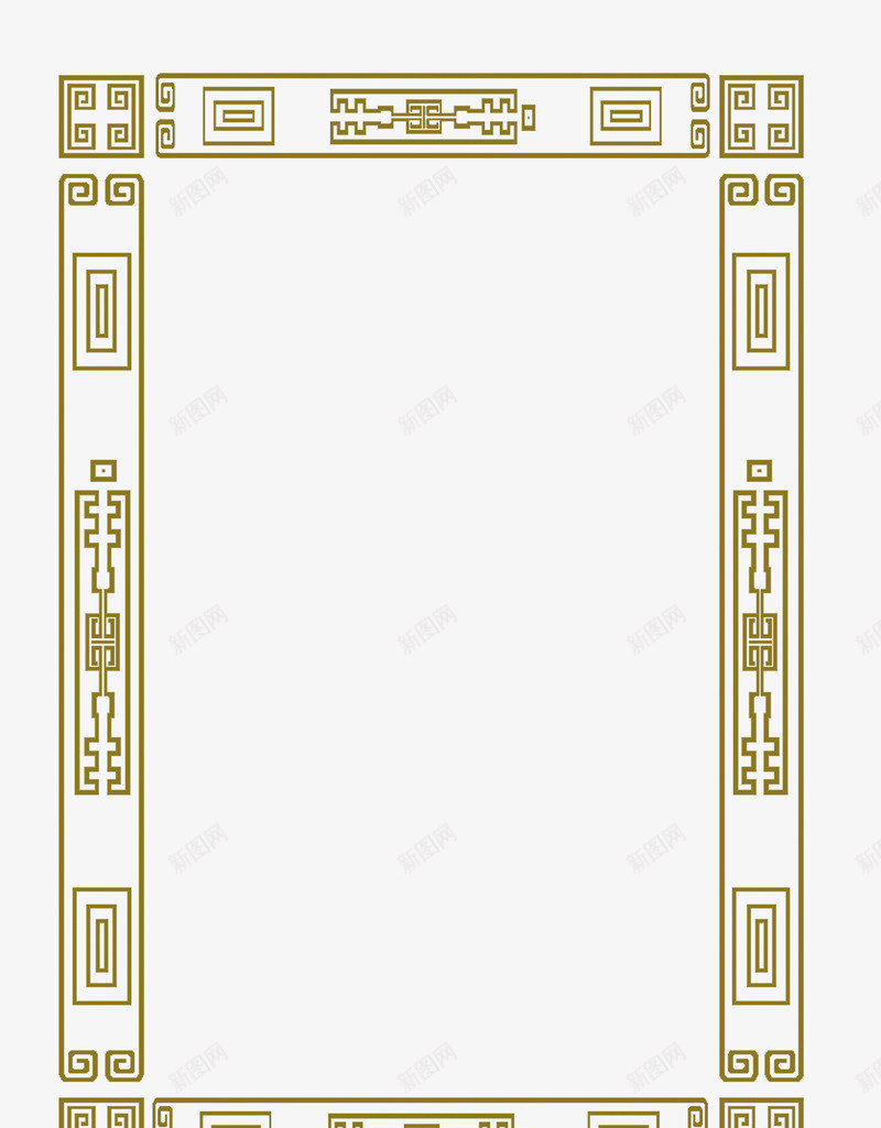 方框png免抠素材_88icon https://88icon.com 中式框 方框 框
