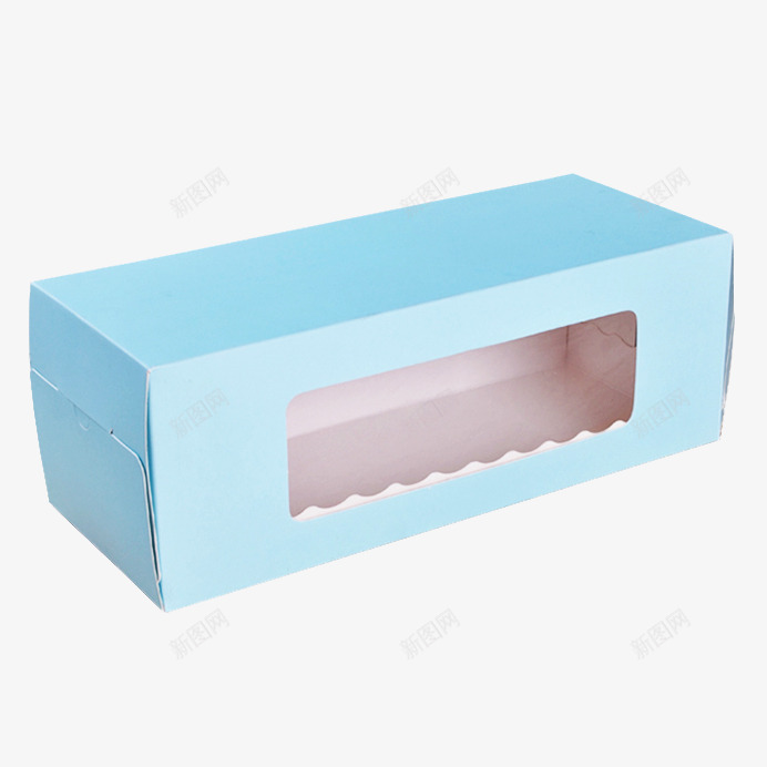蓝蛋糕卷包装盒png免抠素材_88icon https://88icon.com 产品实物 含内托 烘焙包装 纸杯蛋糕盒 蓝蛋糕卷包装盒 蛋糕包装盒 蛋糕卷盒子