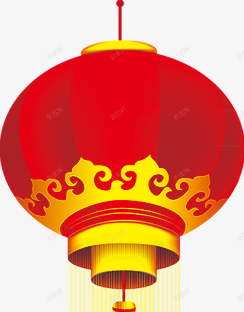 手绘喜庆红灯笼png免抠素材_88icon https://88icon.com 喜庆 红灯笼