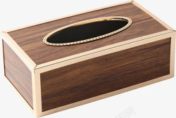 实木收纳盒复古实木纹理收纳盒高清图片