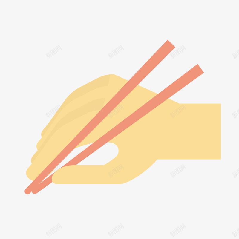 拿着筷子的卡通手掌png免抠素材_88icon https://88icon.com 免抠图 手掌 效果图 筷子 装饰图 装饰画
