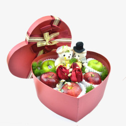 浪漫水果礼盒素材