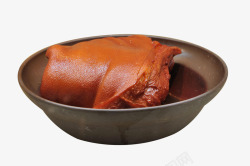 红烧酱猪蹄素材