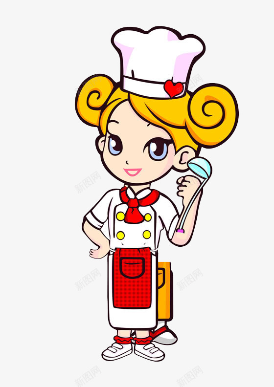 卡通美女厨师png免抠素材_88icon https://88icon.com 厨师 大厨 餐厅主厨
