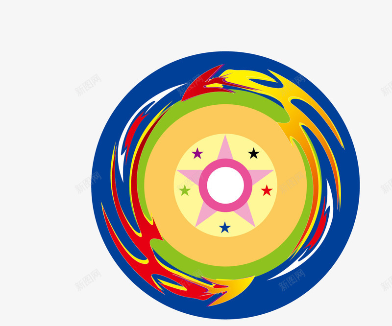 陀螺不干标资料矢量图eps免抠素材_88icon https://88icon.com 不干标 玩具包装 白色 设计资料 陀螺 矢量图