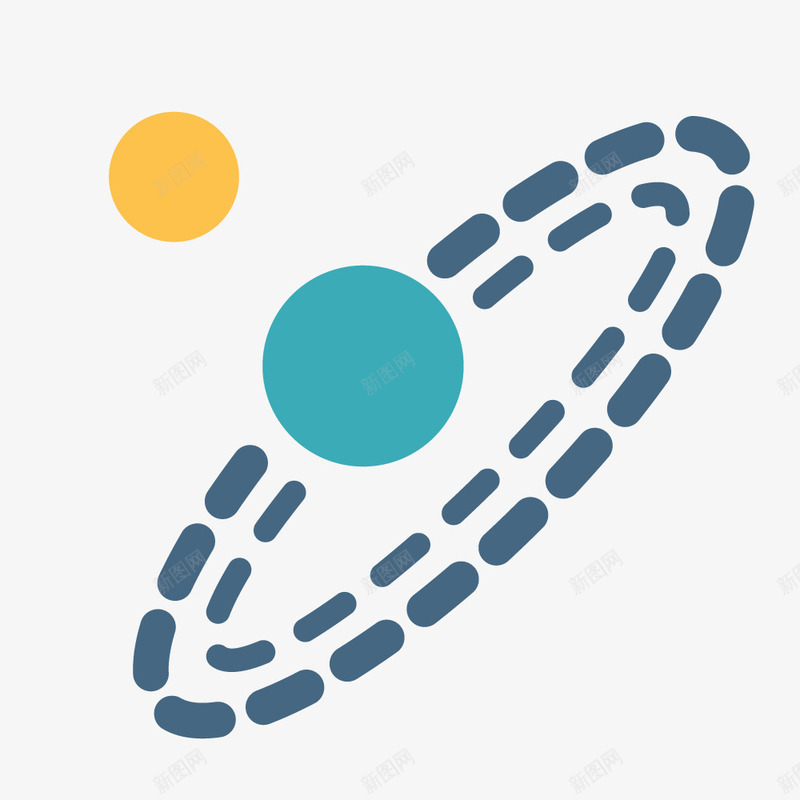 太阳系星球效果图png免抠素材_88icon https://88icon.com 卡通手绘 彩色圆形 星球 椭圆形 球体 装饰图
