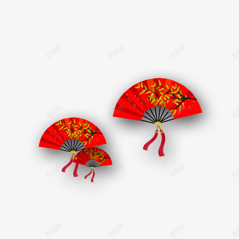 红色圆弧舞扇节日元素psd免抠素材_88icon https://88icon.com 喜庆 平面 彩带 祝福 红色 舞蹈 节日 设计