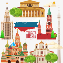 俄国城市旅游素材