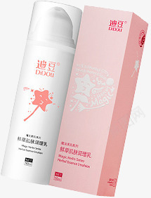 粉色保湿乳化妆品包装png免抠素材_88icon https://88icon.com 包装 化妆品 粉色