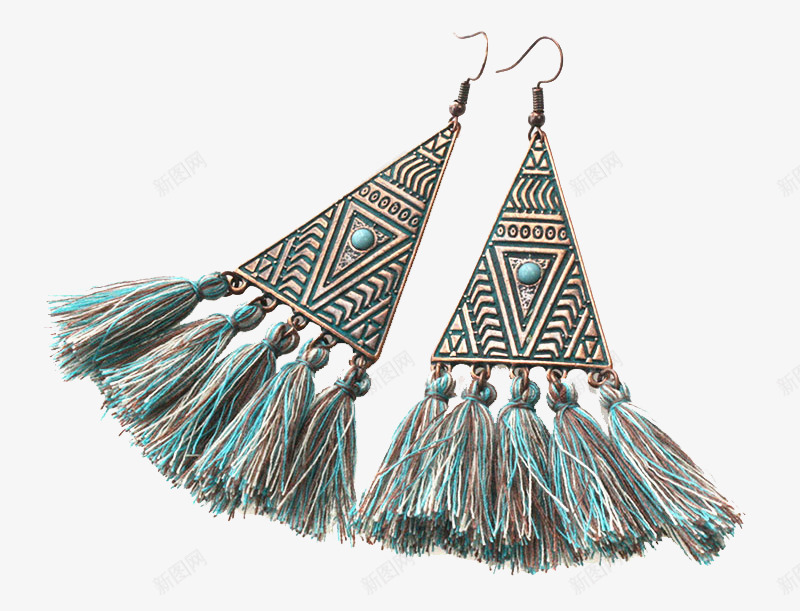 复古董做旧绿锈民族三角流苏耳环png免抠素材_88icon https://88icon.com 三角 做旧 复古董 民族 波西米亚 流苏 流苏耳环 绿锈 耳环