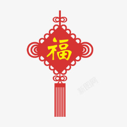 中国结底纹喜庆吉祥素材