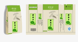 茶瓜子纸袋包装海报