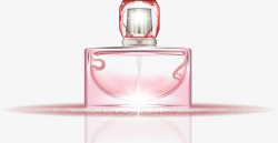 浪漫粉色香水瓶素材