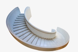弯曲楼梯弯曲创意的阶梯效果图高清图片