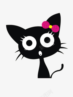 印花卡通猫咪图标图标