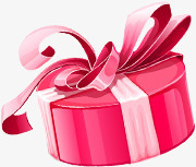 粉红色的礼盒礼品包装盒png免抠素材_88icon https://88icon.com 包装盒 礼品 礼盒 粉红色