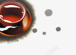 中国风复古茶文化素材