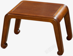 茶馆家具实木中式凳子素材