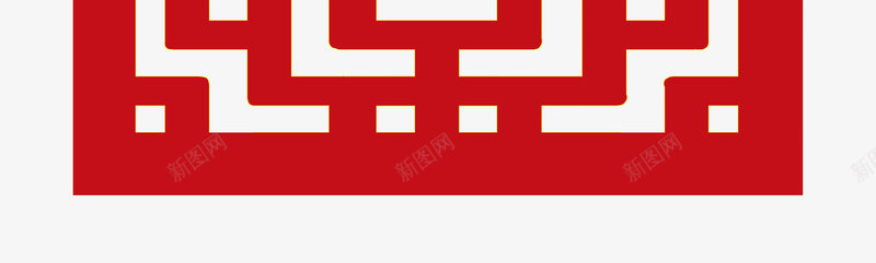 中国传统格子门png免抠素材_88icon https://88icon.com 中式 元旦门 古风 相框 红色 边框