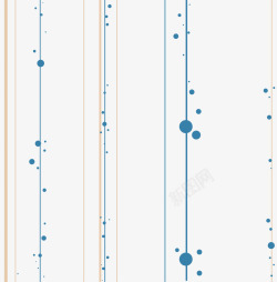 蓝色圆点线条素材