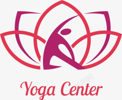 美容logo设计瑜伽美容logo矢量图图标高清图片