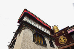 西藏大昭寺寺庙素材