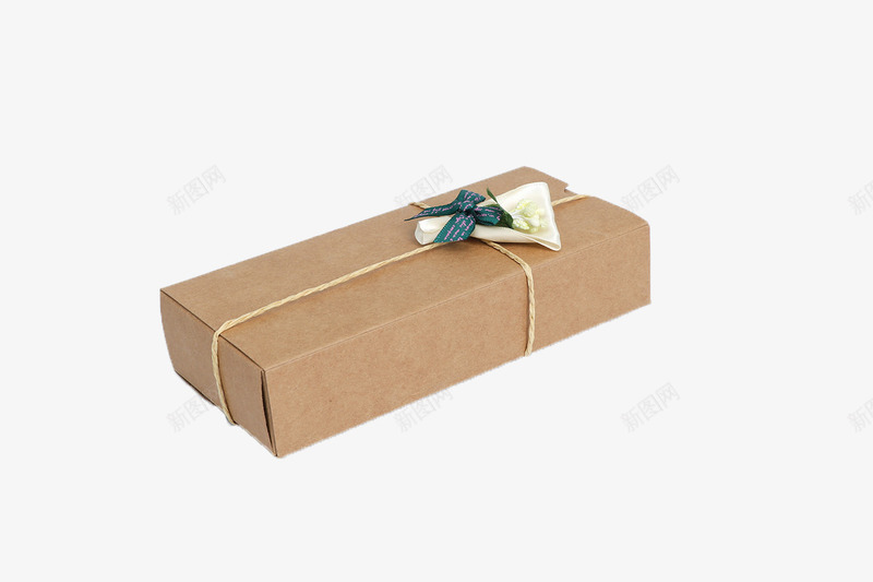 牛皮纸礼物包装多角度拍摄png免抠素材_88icon https://88icon.com 包装盒 包装袋 礼物 送礼