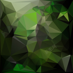 缤纷炫彩几何三角菱形背景素材