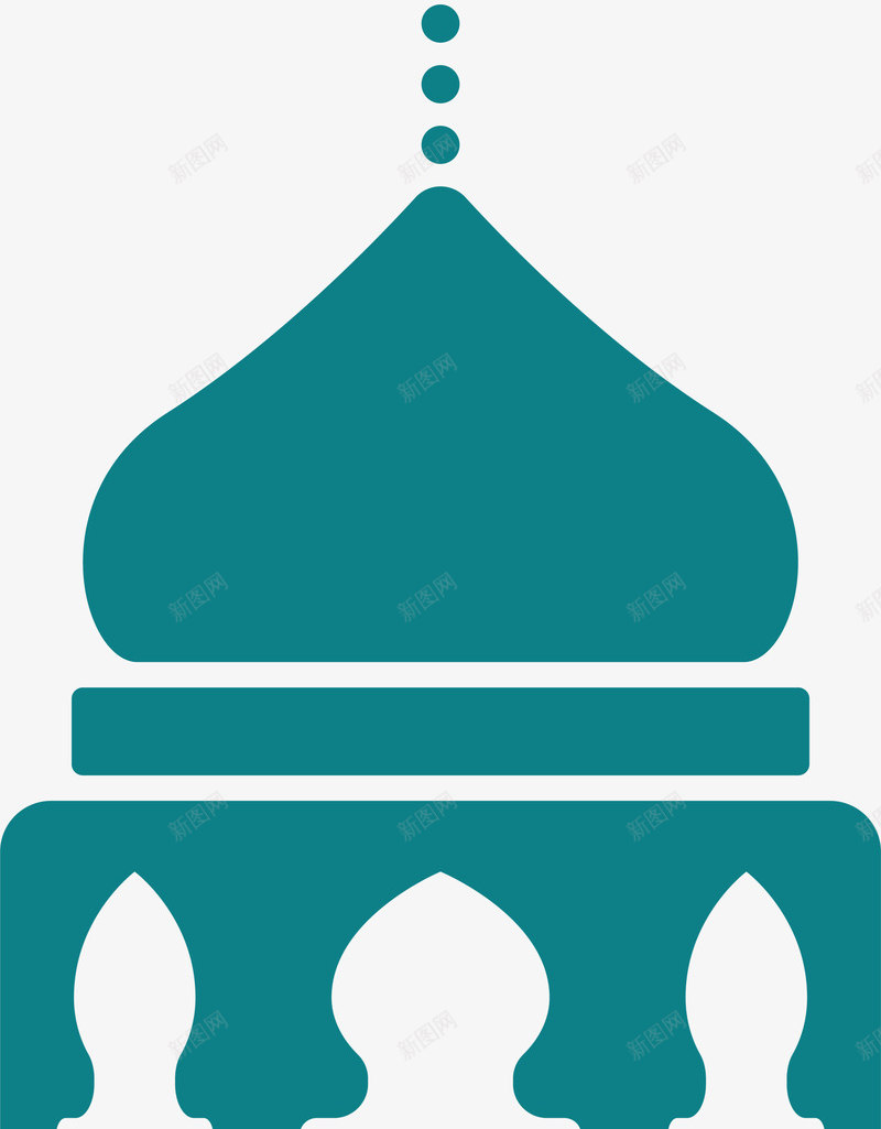 开斋节绿色圆点挂件png免抠素材_88icon https://88icon.com Adha Eid adha al eid mubarak ul 伊斯兰 伊斯兰教 古尔邦节 宰牲节