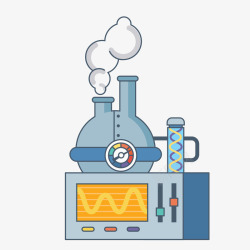 化学仪器png化学仪器设备矢量图高清图片