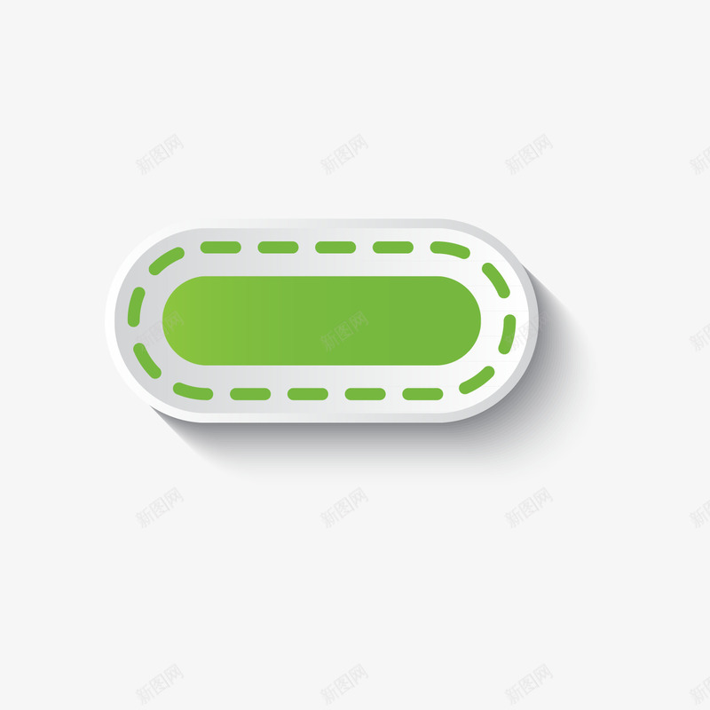绿色的椭圆形边框png免抠素材_88icon https://88icon.com 免抠图 效果图 椭圆形 绿色 装饰图 装饰画 边框