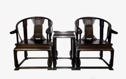 双人凳子黑色凳子高清图片