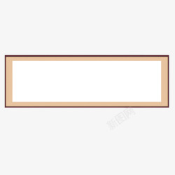 中式古典画框素材