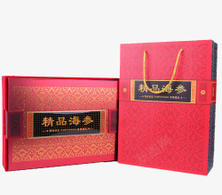 中国风食品包装海参礼盒高清图片