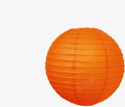 橙色系列橙色纸灯笼高清图片