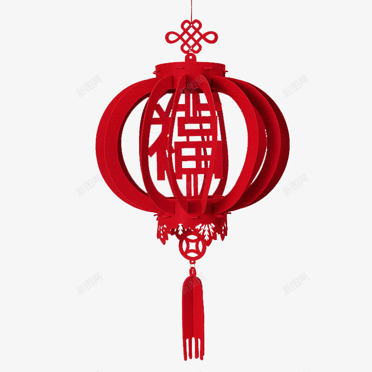 红色灯笼里的福字png免抠素材_88icon https://88icon.com 中国风 免抠图 效果图 福 红灯笼 装饰图 装饰画