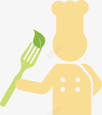 中式厨师中式餐饮logo矢量图图标图标