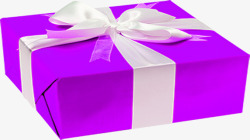 店铺装修紫色的礼盒包装素材
