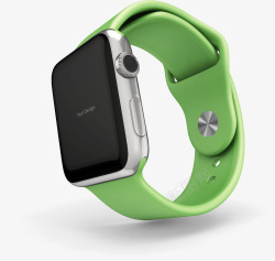 绿色塑料时尚手表电话高清图片