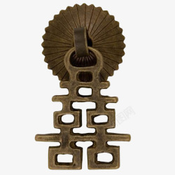 中式古代门锁素材