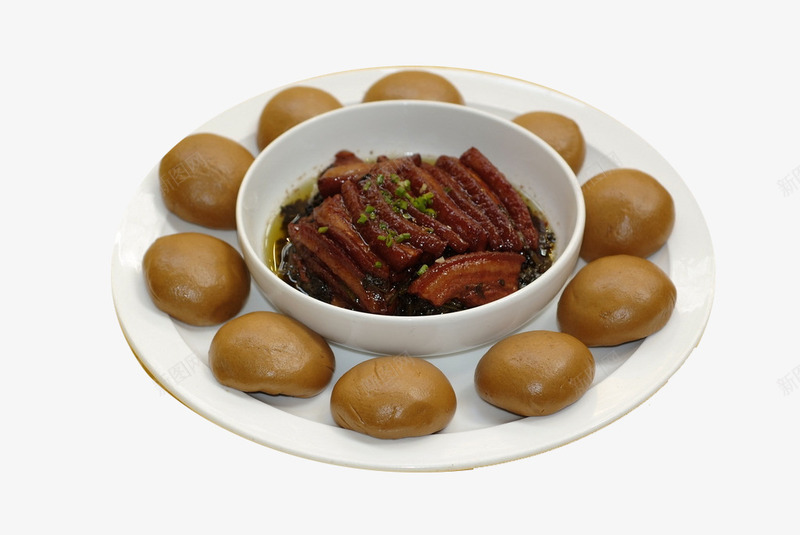 梅菜扣肉png免抠素材_88icon https://88icon.com 中国菜 中式菜品 家常菜 梅菜扣肉 热菜 美味 餐饮美食