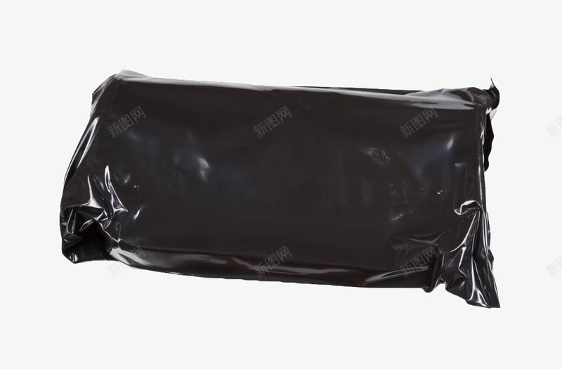 黑色塑料包装袋子png免抠素材_88icon https://88icon.com 包装袋 塑料袋 密封袋 空白包装袋 袋子 黑色