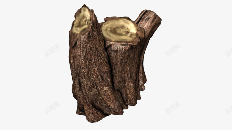 黑色卡通树桩装饰png免抠素材_88icon https://88icon.com 动漫动画 卡通手绘 树墩 树桩 树桩效果图 装饰图